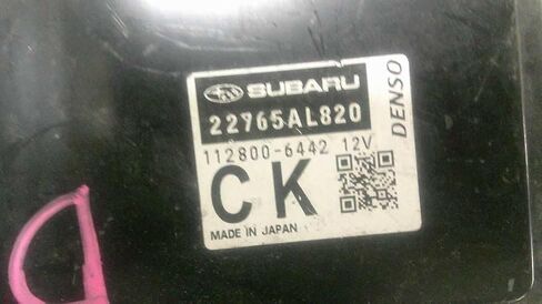 2019 Compatible with Subaru Forester 2.5L at ECM Engine Control Module 22765AL820 in Saudi Arabia