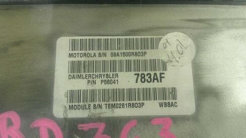 Engine ECM Control Module 4.0L Fits 01 Compatible with Grand Cherokee P56041783AF 56041783AF in Saudi Arabia