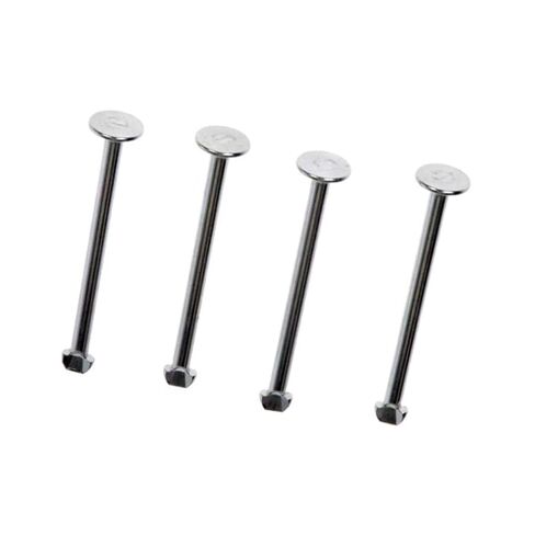 KarParts360 لفولكس واجن كابريوليه 1990 1991 1992 1993 زنبرك الفرامل دبوس التثبيت | 4 قطع | مادة الصلب | رمادي | قطر 0.127 بوصة | نهاية ذات حواف in Saudi Arabia