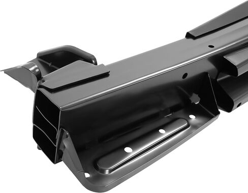 ECOTRIC Rear Bumper Reinforcement Compatible with 2006-2008 Honda Ridgeline Replacement for 71530-SJC-A00ZZ HO1106167 Bumper Face Bar Steel Electrophoresis Black in Saudi Arabia