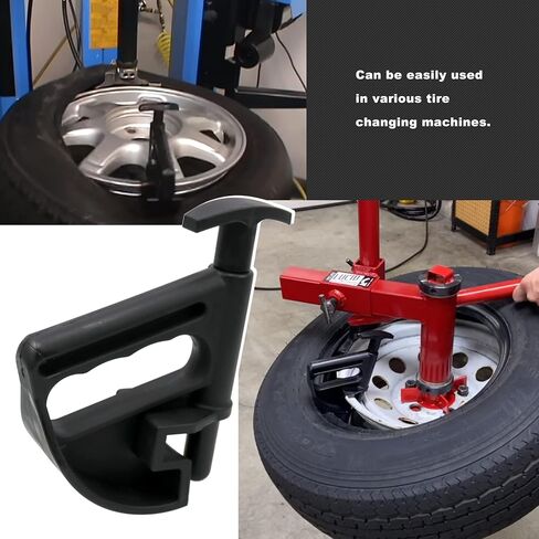 4 Pcs Tire Changer Center Rim Depressor Tool Nylon Tire Bead Clamp Drop Center Tool Tire Changer Wheel Changing Helper Compatible with Most Wheel in Kuwait