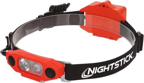 Nightstick XPP-5462RX X-Series Intrinsically Safe Low-Profile Dual-Light Headlamp, Red in Saudi Arabia