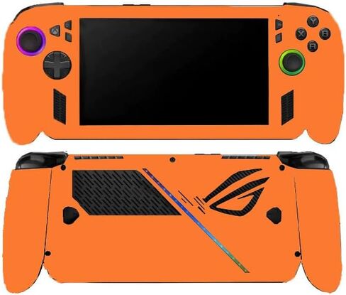 Sticker Skin for Rog X-Box Ally X Vinyl Wrap Stickers Cover Protective Decal Solid Color (Orange) in Saudi Arabia