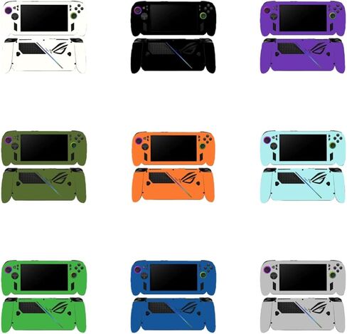Sticker Skin for Rog X-Box Ally X Vinyl Wrap Stickers Cover Protective Decal Solid Color (Orange) in Saudi Arabia