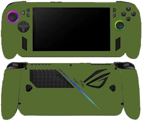 Sticker Skin for Rog X-Box Ally X Vinyl Wrap Stickers Cover Protective Decal Solid Color (Orange) in Saudi Arabia