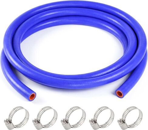 5/8" Blue Silicone Heater Hose - 10 Ft Length, Flexible & Durable in Kuwait