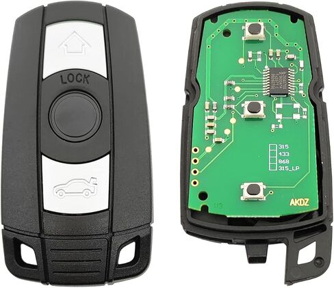 استبدال دخول بدون مفتاح مفتاح تحكم عن بعد فوب صالح لسيارات BMW 1 3 5 سلسلة X1 X3 X5 Z4 مفتاح 315mhz KR55WK49127 KR55WK49123 in Kuwait