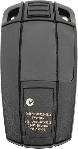 استبدال دخول بدون مفتاح مفتاح تحكم عن بعد فوب صالح لسيارات BMW 1 3 5 سلسلة X1 X3 X5 Z4 مفتاح 315mhz KR55WK49127 KR55WK49123 in Kuwait