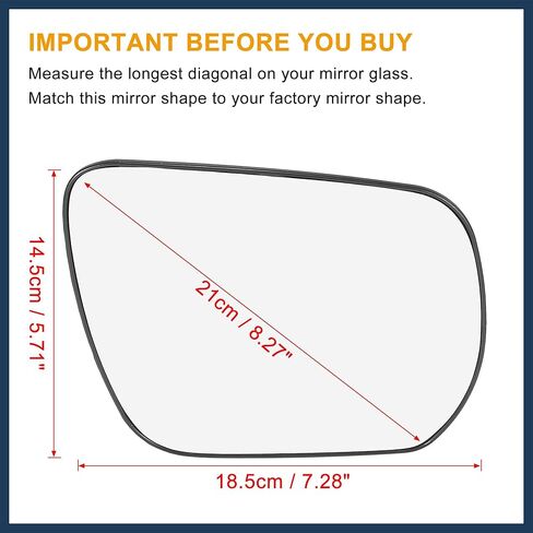 for Suzuki Grand Vitara 2006-2013 Car Rearview Passenger Right Side Heated Mirror Glass with Backing Plate 84730-78K30-000 in Saudi Arabia