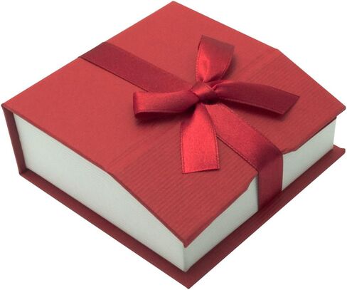 Red Ribbon Jewelry Earring Boxes - Pack of 36 in Kuwait