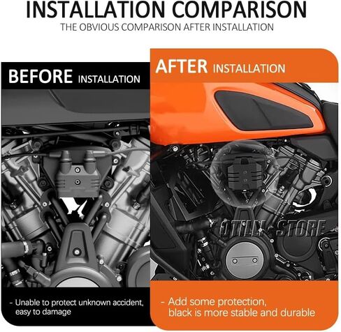 For Pan America 1250 Special 2021 2022- Motorcycle Ignition Coil Guard Protective Cover Protection PA 1250 PA 1250S Aluminum Motorcycle Parts-Black in Kuwait