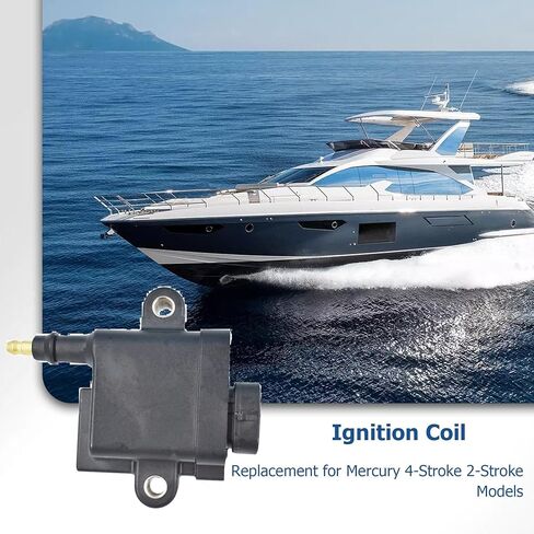 Ignition Coil Replacement for Mercury 4-Stroke 2-Stroke Models Optimax Pro XS Racing 30 40 50 60 75 90 115 125 175 200 225 250 300 in Saudi Arabia