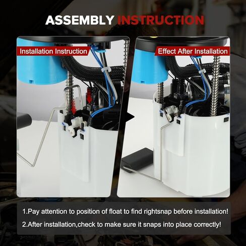 E3717M Electric Fuel Pump Module Assembly Compatible with Buick Terraza,Compatible with Chevrolet Uplander,for Pontiac Montana,for Saturn Relay 2005-2007 3.5L 3.9L V6 Replaces# P76234M FG0406 E3717M in Kuwait