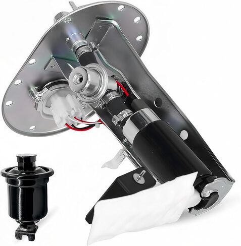 Fuel Pump Assembly w/Filter Compatible with 1996 1997 1998 1999 2000 Toyota Rav4 XA10 SXA10 SXA11 SXA15 SXA16 Replace # 77203-42010 7720342010 in Kuwait