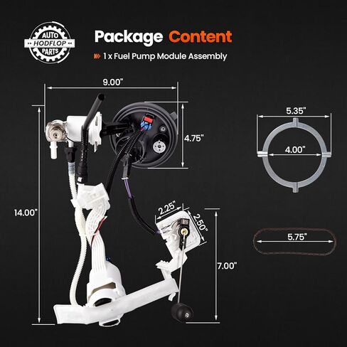 75069-08D Fuel Pump Assembly Compatible with Harley-Davidson Road King FLTRX 2008-2022, Street Glide FLTRX 2008-2022, Road Glide FLTRX 2013-2022, Freewheeler FLRT 2015-2022 Replaces# 6290808 6135608 in Kuwait