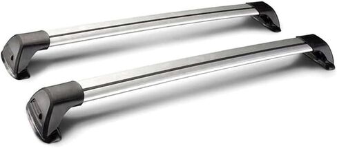 Car Roof Racks, for BMW i4 Gran Coupe 2022-2024 Anti Theft Anti Rust Cross Bar Cargo Travel Baggag Transportrack, Auto Accessories,B-Silver in Saudi Arabia