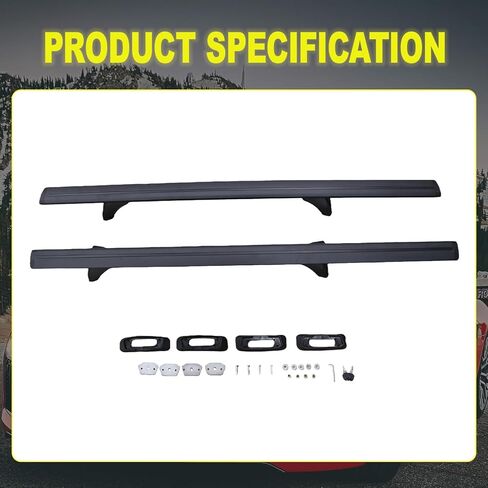 Roof Rack Cross Bars Compatible with Hyundai Santa Cruz, Load-Bearing Capacity 150LBS, Adjustable Roof Luggage Carrier Crossbars Suitable for Carrying Luggage/Kayaks/Bicycles/Canoes (2Pcs) in Kuwait