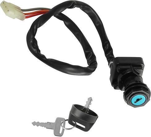 Caltric Ignition Key Switch Compatible with Suzuki LT-Z400 Quadsport LTZ400 2003-2007 Key Switch in Saudi Arabia