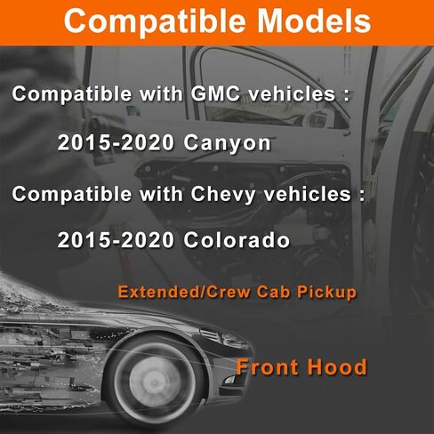 Hood Latch Lock Compatible with 2015 2016 2017 2018 2019 2020 2021 2022 Canyon Colorado in Saudi Arabia