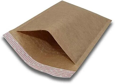 30#0 6x10 Kraft Natural Paper Padded Bubble Envelopes Mailers Case 6"x10" in Kuwait