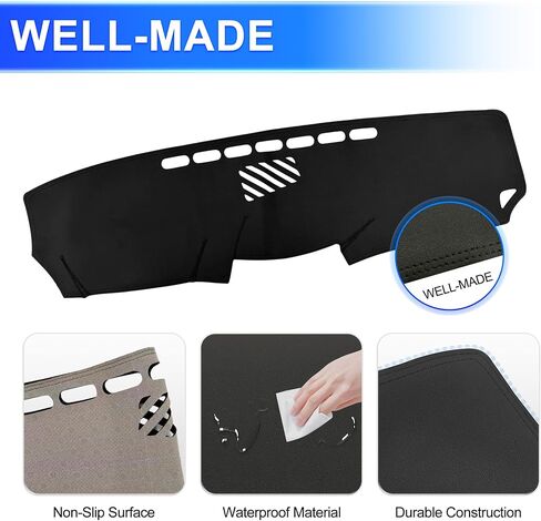 Leather Dash Cover Compatible with Lexus IS250 IS350 2006 2007 2008 2009 2010 2011, Dash Mat Dashboard Cover and Interior Dash Covers Accessories in Kuwait