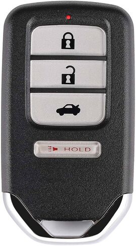 Smart Key Fob for Honda Civic 2016-2021, Alliskeys 4-Button Proximity Smart Remote Control Key Fob Replacement for Honda Civic 2016-2021 KR5V2X 72147-TBA-A01 72147-TBA-A02 A2C92005000 in Kuwait