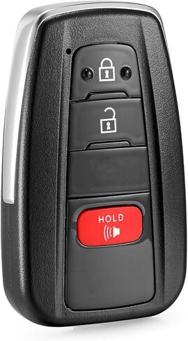 Smart Key Fob Replacement Fits for Toyota RAV4 2019 2020 2021 Proximity Keyless Entry Remote Control 314.3 Mhz P/N:8990H-0R010 8990H-42010 8990H-0R210 8990H-0R020 8990H-0R200 FCC:HYQ14FBC in Kuwait