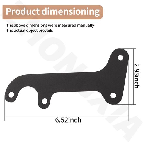 2 Pack Tail Light Brackets Compatible with Fo-rd F100 Pickup Truck 1954 1953 1956 1955, A Lights, Hot Rods, Custom, Street Rods, CustomFits Both Passenger & Driver Side, Black in Kuwait