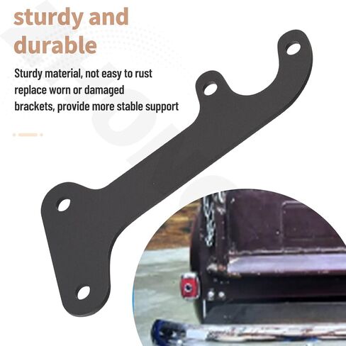 2 Pack Tail Light Brackets Compatible with Fo-rd F100 Pickup Truck 1954 1953 1956 1955, A Lights, Hot Rods, Custom, Street Rods, CustomFits Both Passenger & Driver Side, Black in Kuwait