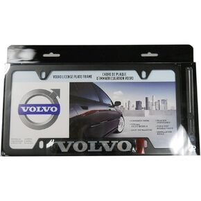 Volvo Genuine License Plate Frame, Matte Black Finish, Stainless Steel contruction, Fits All Models (8640218) in Kuwait
