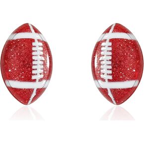 Soccer Basketball Softball Baseball Volleyball Football Stud Earrings for Women Men Hypoallergenic Acrylic Sports Ball Pierced Earring Fashion Jewelry Gifts for Sports Fan Sport Lovers in Kuwait