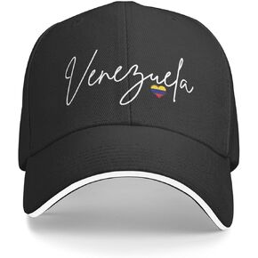Venezuela Libre Baseball Cap Unisex Breathable Glacier Caps Black in Saudi Arabia