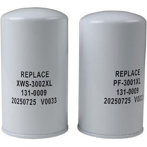 يستبدل فلتر الوقود XWS-3002XL PF-3001XL - متوافق مع أنظمة مضخة الرفع الصناعية من التيتانيوم FASS، يناسب شاحنات شيفروليه سيلفرادو وجي إم سي سييرا 2500HD 3500HD، وترشيح دوران الديزل الثقيل in Kuwait