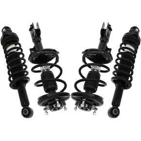 Complete Struts Front and Rear Pair Strut Spring Assembly Shock Absorber for 2008-2010 for Mitsubishi Lancer Set of 4 Struts in Kuwait