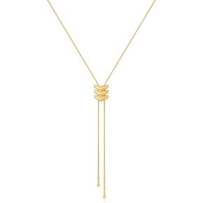 MUYAN Dainty Long Necklace Lariat Necklace for Women Fashion Jewelry in Kuwait