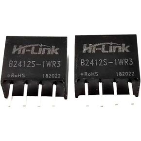 DC/DC B2412S-1WR3 1W 12V Output Isolated Power Supply Module Tiny Power Short Circuit Protection Smart Home in Kuwait