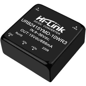 DC DC 9-36V Input 15V 666mA Output Isolated Power Supply Module Step Down Converter URB2415YMD-10WR3 in Kuwait