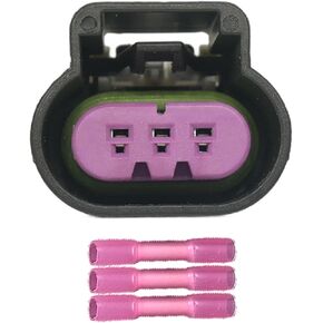 Headlight Switch Connector Wiring Harness Pigtail Plug S-1025 1P2388 13580871 88987973 PT1440 Fit for Gmc Yukon Xl 1500 2500 07 09 | Fit for Cadillac Escalade Esv Ext 07 09, 3 Pin in Kuwait