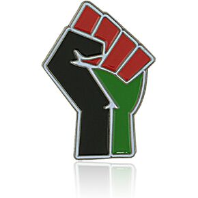 مقاومة إلى الأبد: دبوس طية صدر السترة للتحرير الأمريكي الأفريقي (قبضة القوة السوداء). in Kuwait