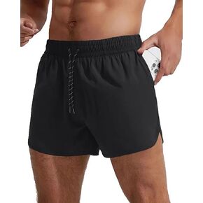 maytopia Mens Athletic Running Shorts with Pocket 5" Quick Dry Lightweight Workout Gym Shorts Basketball Training Shorts in Kuwait