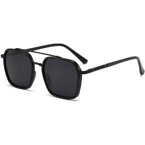 Back to School Sunglasses for Travel USE, Fashion Fall/Summer 2025 Geometric Frame Double Beam Sun Glasses Trends in Kuwait