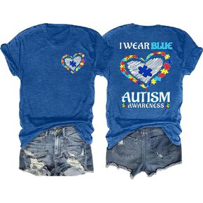 Womens Let Them Shirt Mental Health Awareness T-Shirt Inspirational Tee Shirt Positive Short Sleeve Top in Kuwait