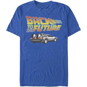 تي شيرت باك تو ذا فيوتشر 8 بت ديلوريان للشباب بأكمام قصيرة in Kuwait