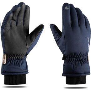 Women Ski Snow Gloves Windproof Thermal Gloves Men Winter Warm Glove Mitts Touchscreen for Skiing/Cycling/Working in Kuwait