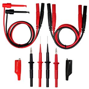 AideTek Silicone Rubber Wire Test Lead Kit of Multimeter for multimeter Tester TLP20257 in Kuwait