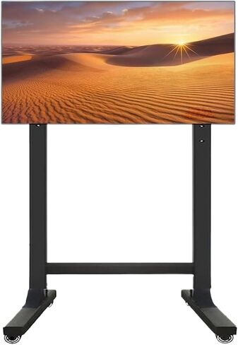 50-75 inch mobile TV cabinet floor-standing wheeled cart with load capacity of 100 kg in Saudi Arabia