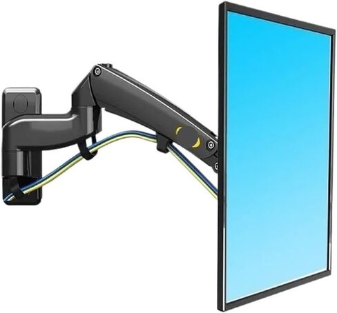 F300 Full Motion Monitor Wall Mount TV Bracket with Adjustable Gas Spring for 24"-35" LED LCD TV(F300S for 24-35in TV) in Saudi Arabia