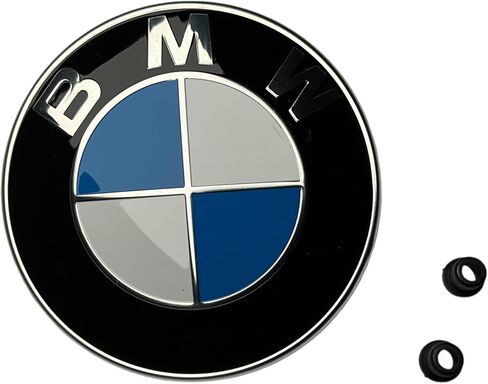 "BMW Genuine Hood Roundel Emblem with 2 Grommets for All Model and for Trunk of E32/e38 7-series From 86 - 01, E34 5-series From 88 - 95, E36 3-series From 90 - 99" in Saudi Arabia