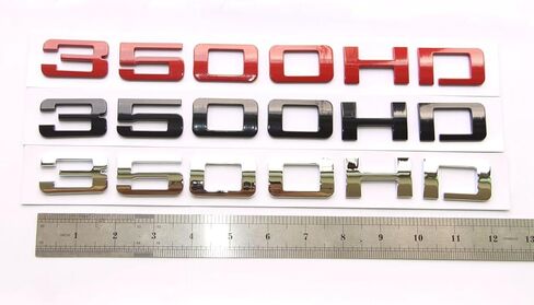 Yoaoo 1x OEM Chrome 3500Hd 3500 Hd Nameplate Emblem Badge Compatible with Silverado Sierra 1x in Saudi Arabia