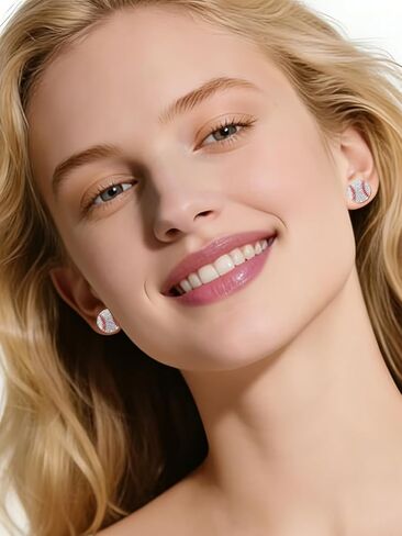 Soccer Basketball Softball Baseball Volleyball Football Stud Earrings for Women Men Hypoallergenic Acrylic Sports Ball Pierced Earring Fashion Jewelry Gifts for Sports Fan Sport Lovers in Saudi Arabia